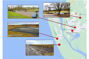 Free overnight motorhome parking spots in Barrow in Furness