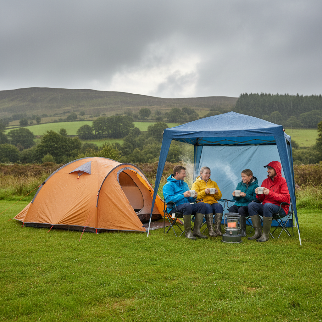Camping in the Rain: Essential Tips for a Dry and Enjoyable UK Camping Trip