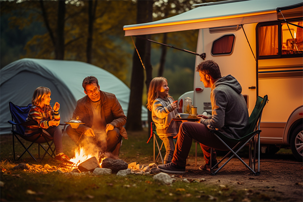 Motorhome camping activities for families